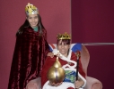 Dressing up as royalty