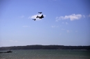 Watching the International Air Display, St. Aubin's Bay