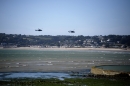 Watching the International Air Display over St. Aubin's Bay