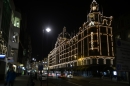 Harrods at night