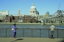 St. Paul's and the Millenium Bridge