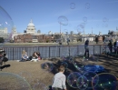 Bubble mania outside the Tate Modern