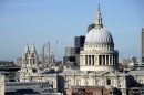 Views from the Tate Modern top gallery - St. Pauls