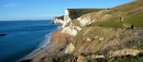 Chalk cliffs of the Jurassic coast